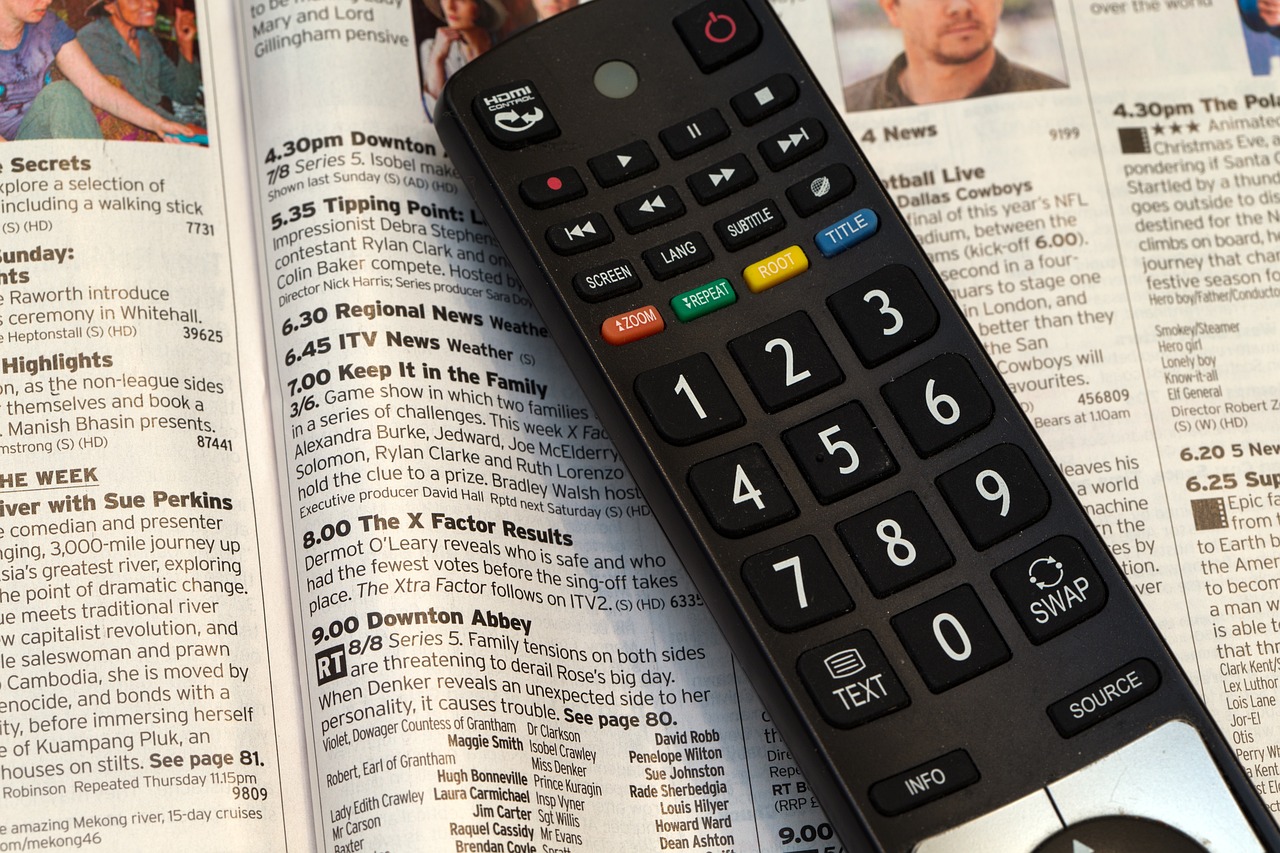 Modern household using streaming television services